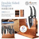 XYJ Kitchen Knives Set with Magnetic Knife Block, Cutting Board, Sharpener Rod, Scissors, Gloves, High Carbon Steel Blades, Bread Slicing Cleaver Vegetable Butcher Cooking Chef Knives