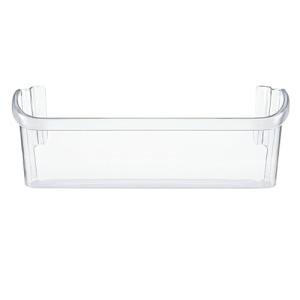 Smart Choice 242126602 Bottom Shelf Refrigerator Door Bin - Clear, Impact Resistant Freezer Replacement Compatible with Frigidaire, Fits Select Refrigerator Models