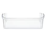 Smart Choice 242126602 Bottom Shelf Refrigerator Door Bin - Clear, Impact Resistant Freezer Replacement Compatible with Frigidaire, Fits Select Refrigerator Models