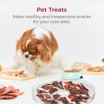 Rosewill Food Dehydrator Machine, 5 BPA-Free 12.6’ Trays, Adjustable Temperature Controls | 95-158°F | 350W, Jerky, Herbs, Fruit, Veggies, Dried Snacks, White