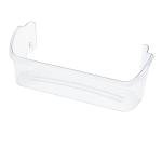 Smart Choice 242126602 Bottom Shelf Refrigerator Door Bin - Clear, Impact Resistant Freezer Replacement Compatible with Frigidaire, Fits Select Refrigerator Models