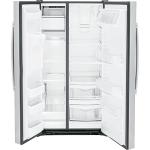 GE 25.3 cu. ft. Side by Side Refrigerator in Fingerprint Resistant Stainless Steel, Standard Depth