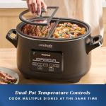 Crock-Pot Dual-Pot Multicooker and Programmable Slow Cooker