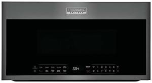 Gallery 30 in. 1.9 cu. ft. Over the Range Microwave with Sensor Cook in Black Stainless Steel