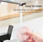 WONCHIEF 2-in-1 Electric Food Chopper with Dual Blades & Bowls | USB Rechargeable Mini Kitchen Processor for Garlic, Vegetables, Fruits | Portable Masher for Indoor/Outdoor Cooking (250ml+100ml)