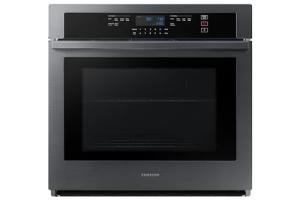 SAMSUNG 30" Smart Wall Oven in Black Stainless