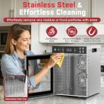 HOPERAN Food Dehydrator - 12 Stainless Steel Trays Dehydrators, 800W Electric Dehydrator Machine with 4 Presets, Digital Timer & Temperature Control for Herb, Dog Treats,Meats & Veggies (12 Trays)