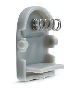 Lower Hose Clip Latch Kit Fit for Hoover WindTunnel Rewind Whole House Series Upright Vacuum Cleaners, Replace 410122001 440001655 303832001