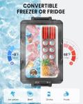 SubSun Portable Freezer 63 Quart(60L), 12 Volt Car Refrigerator with Compressor, Electric Cooler Chest Fridge(-8℉ to 68℉), DC 12/24V, AC 110-240V(Home & Car Use)