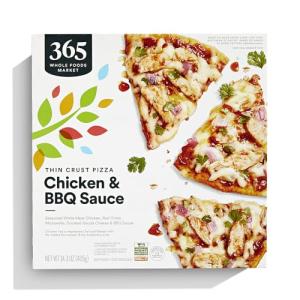 Whole Foods Market BBQ Chicken Thin Crust Pizza