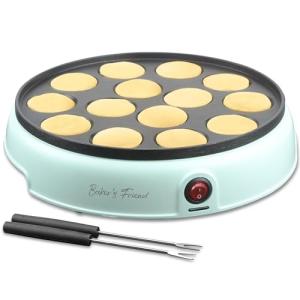 Mini Pancake Maker with 14 Cooking Holes