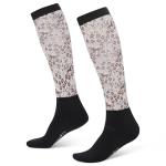 Kerrits Dual Zone Boot Socks Mocha Equine Meadow Size: One Size
