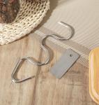 Natural Peanut Butter Stirrer, 7.2 Inch Stainless Steel Peanut Butter Mixer Tool for Mason Jars, Manual Churner & Jam Stirring Tool in Kitchen