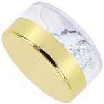 Beauticom 10g/10ml (0.35 Fl Oz) Round Clear Jars with Round Top Lids for Creams, Lotions, Make Up, Powders, Glitters, and more... (Color: Metallic Gold Lid, Quantity: 40 Pieces)