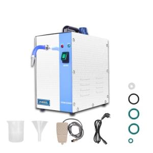 Jewelry Cleaner Steam Cleaning Machine with Heater for Coins,Small Metal Parts,Record,Circuit Board,Daily Necessaries,Lab Tools,etc(1300W, 2L, 110V)