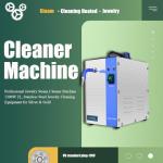 Jewelry Cleaner Steam Cleaning Machine with Heater for Coins,Small Metal Parts,Record,Circuit Board,Daily Necessaries,Lab Tools,etc(1300W, 2L, 110V)