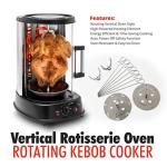 NutriChef Vertical Rotating Oven for Perfect Kebabs