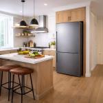 Summit FFBF284SSIM 28" Wide Bottom Freezer Refrigerator, Icemaker, 13.8 cu.ft, Stainless Steel Door, LED Lighting, Energy Star Certified, Perfect for Apartments and Small Kitchen