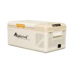Alpicool KM15 Portable Freezer, 12 Volt Car Refrigerator, 17 Quart (15.9 Liter) Fast Cooling Fridge, 12/24V DC and 100-240V AC for Outdoor, Camping, RV, Truck