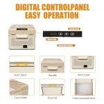 Alpicool KM15 Portable Freezer, 12 Volt Car Refrigerator, 17 Quart (15.9 Liter) Fast Cooling Fridge, 12/24V DC and 100-240V AC for Outdoor, Camping, RV, Truck