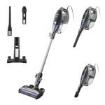 Eureka Corded Stick Vacuum Cleaner for Home Pet Hair, Lightweight Vacuum Cleaner with Powerful Suction for Carpet Tile and Hard Floor, Blue, NES520BL 2-in-1 Flash Handheld Vac