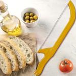 Sanyakti Serrated Bread Knife, Bread Slicer for Homemade Bread, Premium Wooden Handle Stainless Steel Saw Sourdough Bread Knife Simple Use 14.5 in (Updated Version)