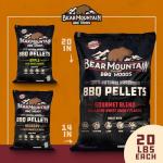 Bear Mountain Apple & Hickory BBQ Pellets 20 Lb