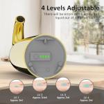 Greatmay Convenient Automatic Soap Dispenser,4 Adjustable Levels Touchless Hand Sanitizer Pump with Infrared Sensor, Countertop Electric Dispenser for Bathroom,Kitchen