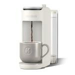 Keurig K-Mini Mate Plus Single-Serve K-Cup Pod Coffee Maker, Compact, 3 Cup Sizes, Brew Over Ice and Strong Button Features, 50 oz Removable Reservoir, Warm Stone