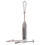 Norpro Cordless Mini Mixer, 5 Piece Set, One Size, White