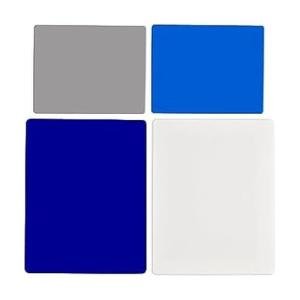 Farberware Flexible Kitchen Cutting Mat Set - Made in the USA - Cross-Contamination Prevention, 8x10 and 11x14 Inches, Non-Slip Design - Easy-Care Kitchen Essential, 4-Piece