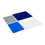 Farberware Flexible Kitchen Cutting Mat Set - Made in the USA - Cross-Contamination Prevention, 8x10 and 11x14 Inches, Non-Slip Design - Easy-Care Kitchen Essential, 4-Piece