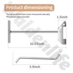 Garbage Disposer Unjamming Wrench & Garbage Disposal Wrench Tool, for InSinkErator/Moen Garbage Disposal Used To Un-Jam/Food Garbage Disposal And Dislodge Jams or Clutter From Above The Sink, Silver