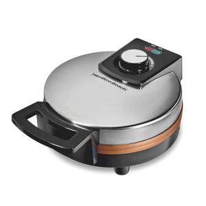 Hamilton Beach Belgian Waffle Maker with Non-Stick Plates