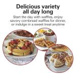 Hamilton Beach Belgian Waffle Maker with Non-Stick Plates