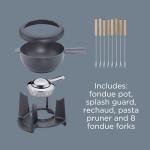 Spring SAAS Fee Cast Iron Black Fondue Set 20cm