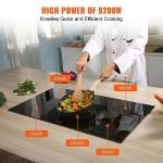 VEVOR 30-Inch 5-Burner Induction Stove Top
