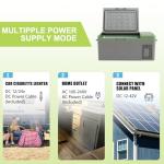 Alpicool Y15E Portable Fridge 12 Volt Car Refrigerator 17 Quart Freezer for Fishing, Camping, RV, Truck, Boat-12/24V DC