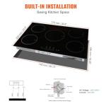 VEVOR 30-Inch 5-Burner Induction Stove Top