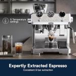 De'Longhi La Specialista Maestro Espresso Machine with Grinder, Auto & Manual Milk Frother – Bean-to-Cup Cold Brew Coffee with Cold Extraction Technology, Variable Temp & Tamping Tool, 8 Drink Presets