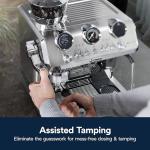 De'Longhi La Specialista Maestro Espresso Machine with Grinder, Auto & Manual Milk Frother – Bean-to-Cup Cold Brew Coffee with Cold Extraction Technology, Variable Temp & Tamping Tool, 8 Drink Presets