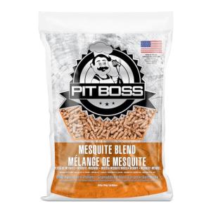 Pit Boss (20 pound Mesquite Blend) All Natural Hardwood BBQ Wood Pellets for Pellet Grills and Smokers