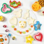 Sandwich Cutter and Sealer, Sandwich Cutter for Kids 5 PCS（BIG）, Decruster Sandwich Maker, Great for Lunchbox and Bento Box - Boys and Girls Kids Lunch