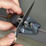 SMITH’S Deluxe Diamond Edge Grip Knife Sharpener, CDU