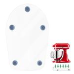Mixer Slider Mat for KitchenAid 4.5 QT Tilt Head Stand Mixer, Sliding Tray Slider Pad for Kitchen Aid 4.5 Qt Stand Mixers Accessories, Clear