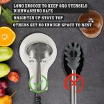 Spoon Rest - Gifts for Mom Spoon Rest for Stove Top for Cooking Spoons Spatula Kitchen Decor Mothers Day Gifts for Mom with Gift Box Ready