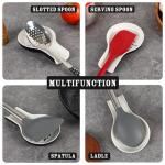 Spoon Rest - Gifts for Mom Spoon Rest for Stove Top for Cooking Spoons Spatula Kitchen Decor Mothers Day Gifts for Mom with Gift Box Ready