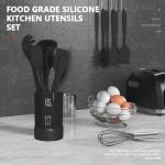Heat-Resistant Silicone Cooking Utensils Set