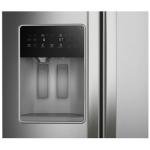 Whirlpool WRSC5536RZ 20.59 Cu. Ft. Stainless Side-by-Side Counter-Depth Freestanding Refrigerator