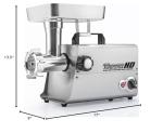 STX International Turboforce HD (Heavy Duty) 3500 Series 5-in-1 Stainless Steel Electric Meat Grinder | Sausage Stuffer | Kubbe Maker | 5 Grinding Plates | 3 Stainless Steel Blades & More Included